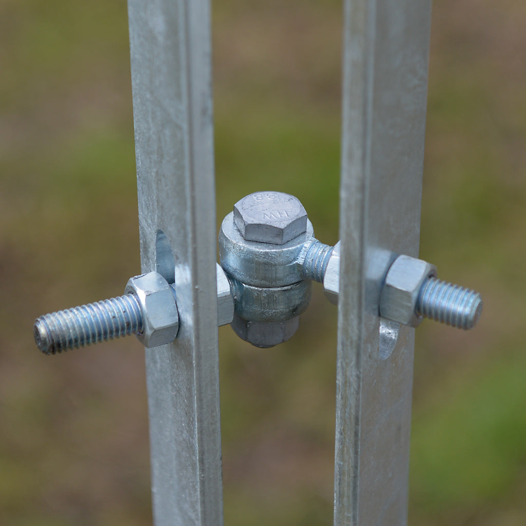 Estate Fencing Galvanised Angle Corner Kit