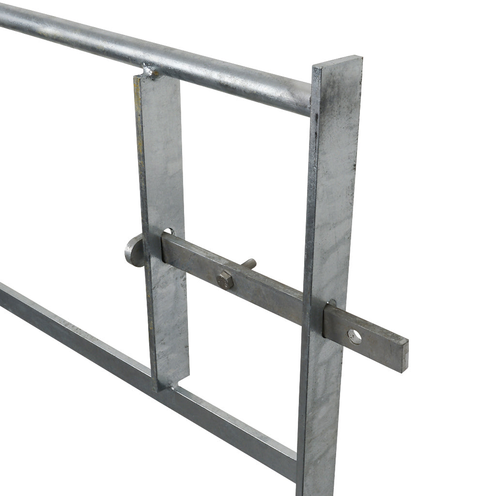 Estate Fencing Galvanised Gate Panel 1000mm Wide With 25x8mm Flat Bars