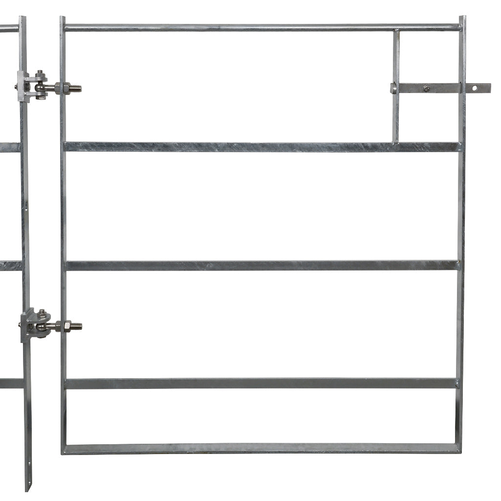 Estate Fencing Galvanised Gate Panel 1000mm Wide With 25x8mm Flat Bars