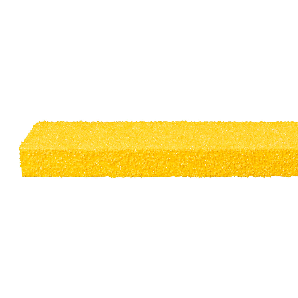 GRP Fibre Step Nosing 70 x 30 x 4mm 1000mm Yellow Coarse