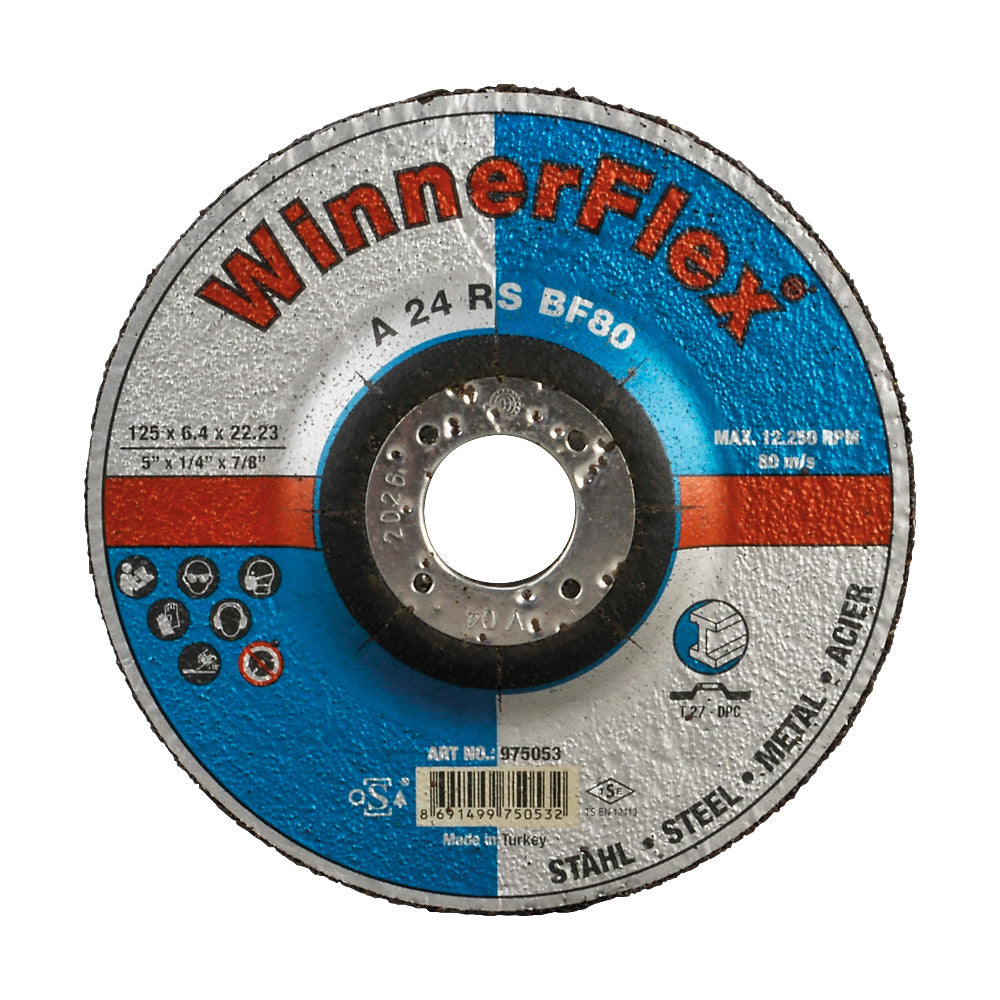 Grinding Discs 125 x 6.0 x 22mm
