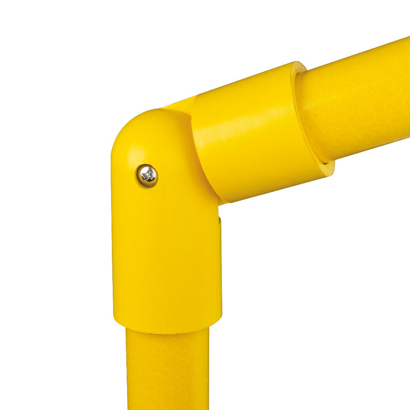 GRP Handrail Fitting Adjustable Joint Complete With Drilled Holes & M6 Bolts