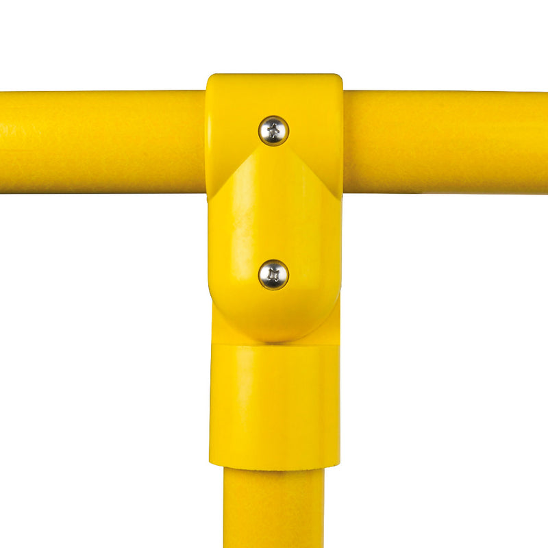 GRP Handrail Fitting Universal 3 Way Complete With Drilled Holes & M6 Bolts