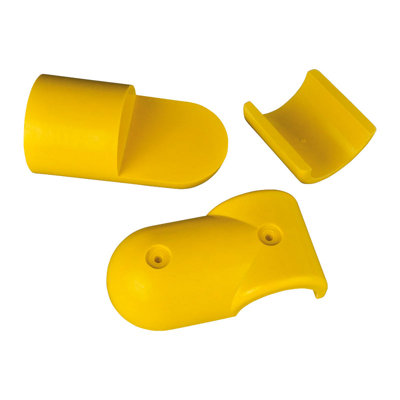 GRP Handrail Fitting Universal 3 Way Complete With Drilled Holes & M6 Bolts