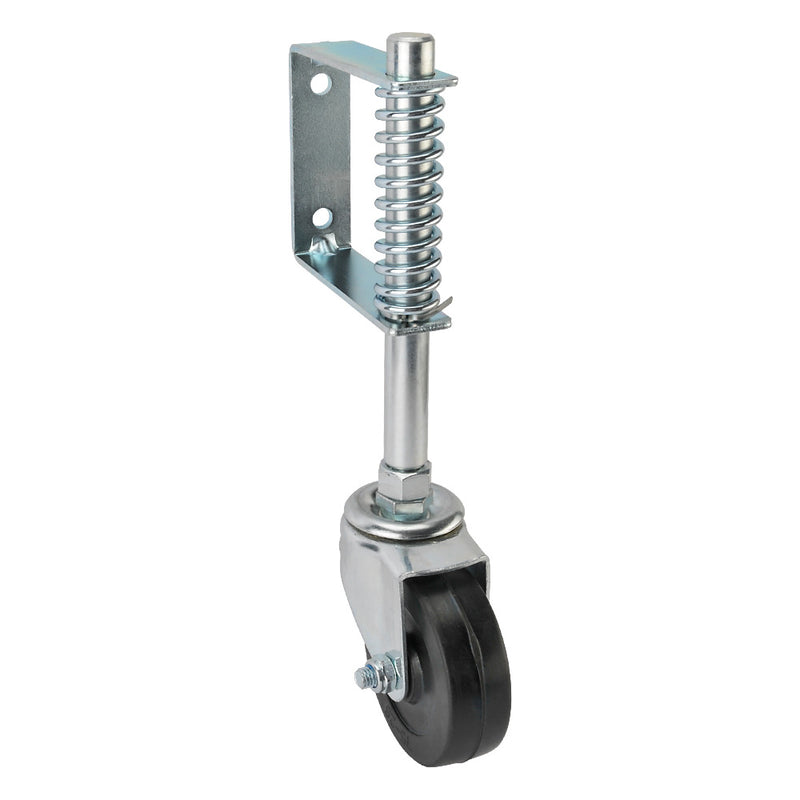 Swivel Gate Caster With Spring And Fixing Bracket Small Up To 100kgs