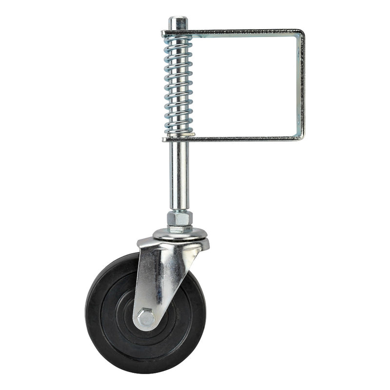 Swivel Gate Caster With Spring And Fixing Bracket Medium Up To 150kgs