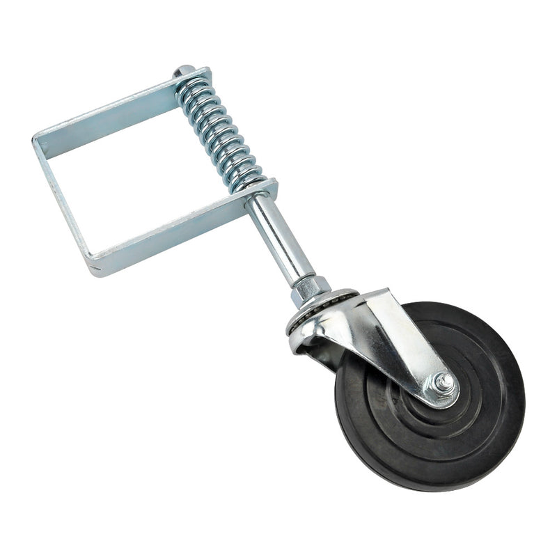 Swivel Gate Caster With Spring And Fixing Bracket Medium Up To 150kgs