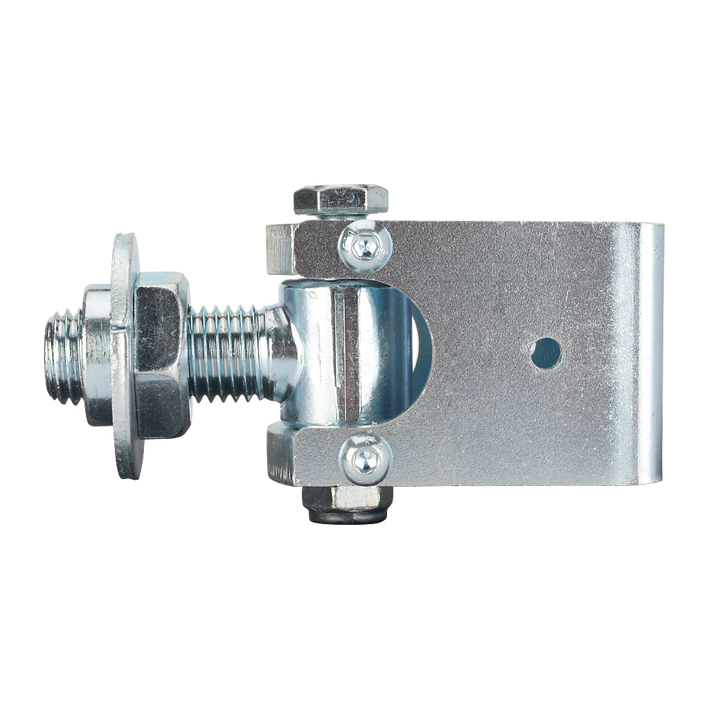 Adjustable Wrap Around Gate Hinge Round Plate To Suit 40mm Box M20 Thread