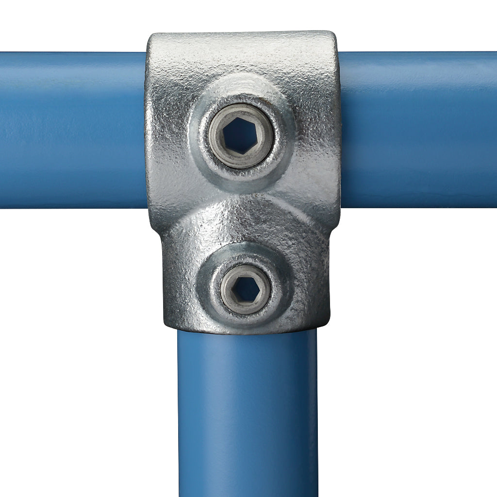 101B/C Short Tee Reducer For 33.7mm Post / 42.4mm Cross Rail