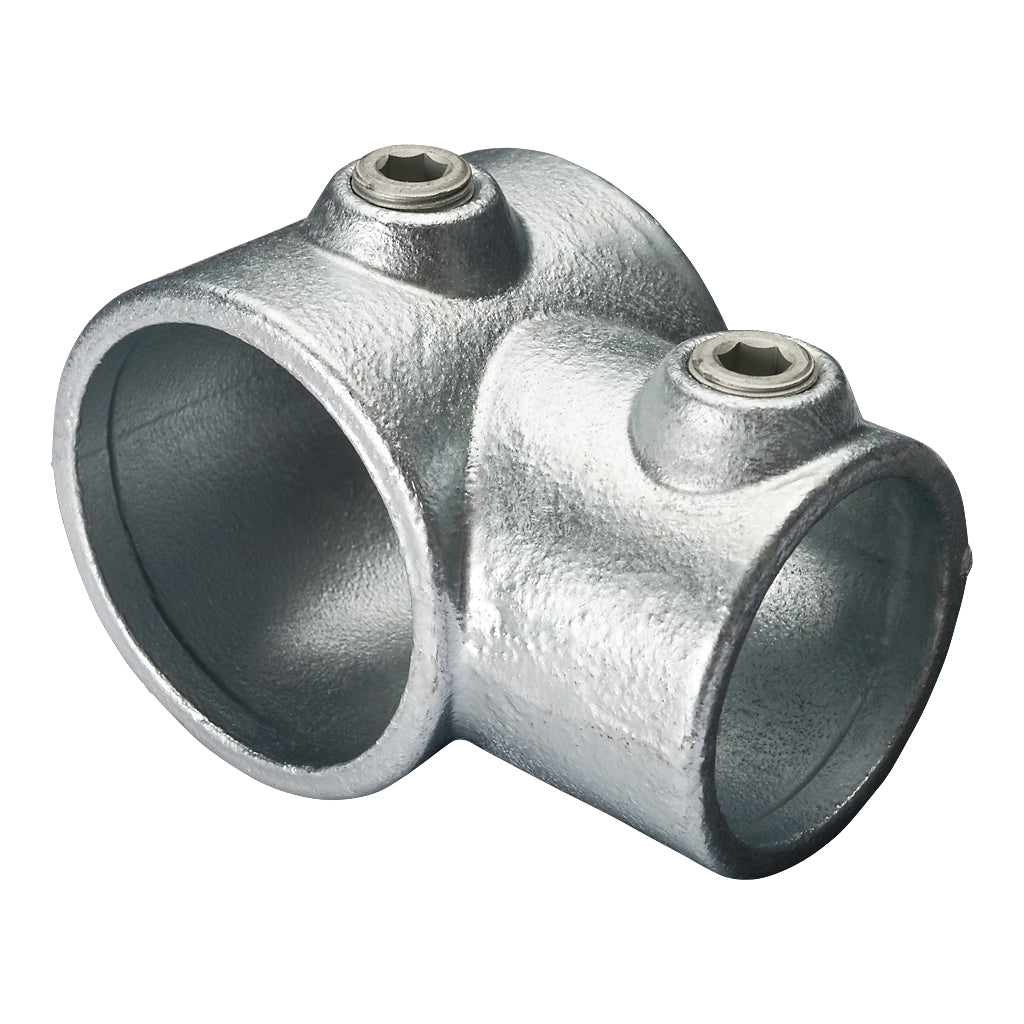 101D/E Short Tee Reducer For 48.3mm Post / 60.3mm Cross Rail
