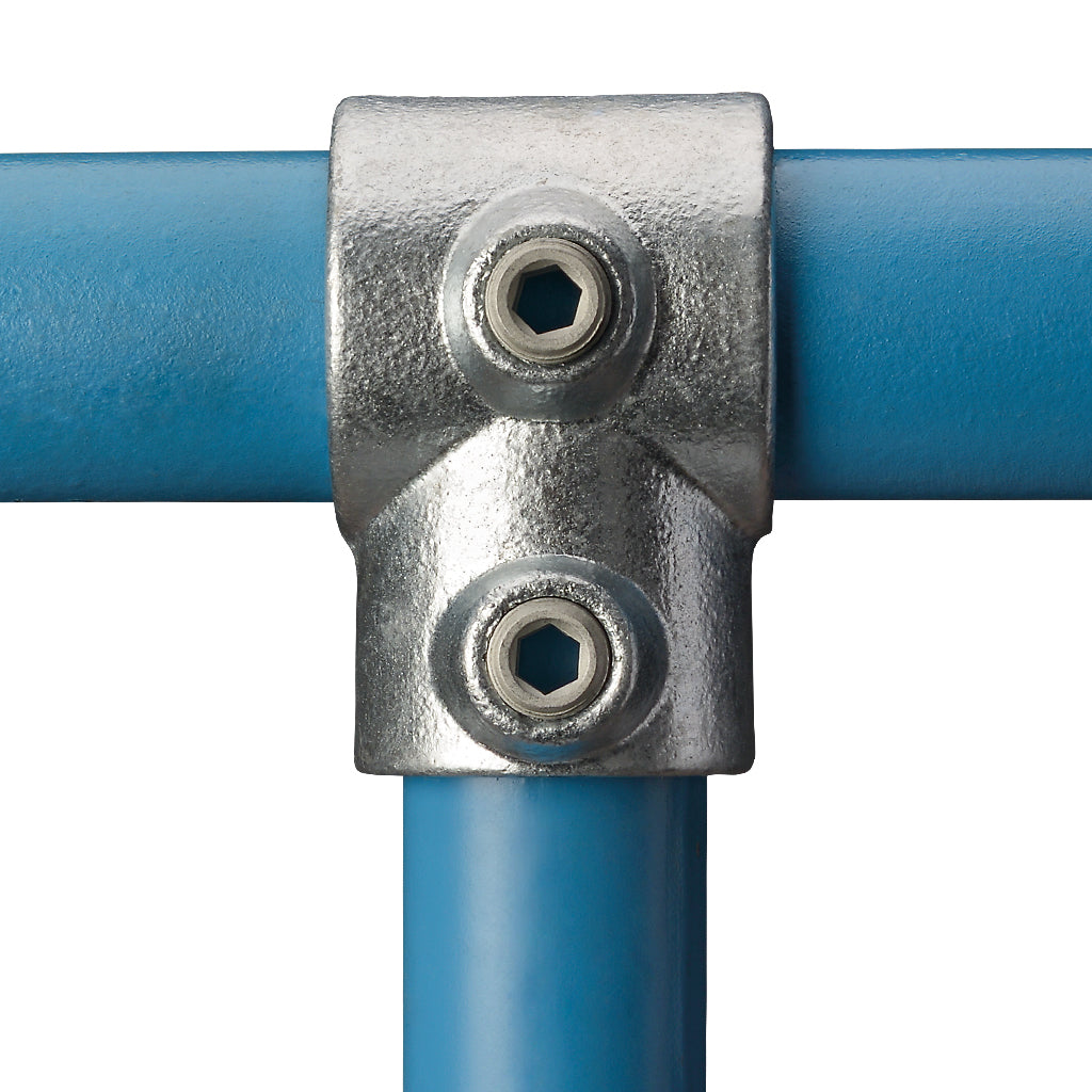101B/C Short Tee Reducer For 33.7mm Post / 42.4mm Cross Rail