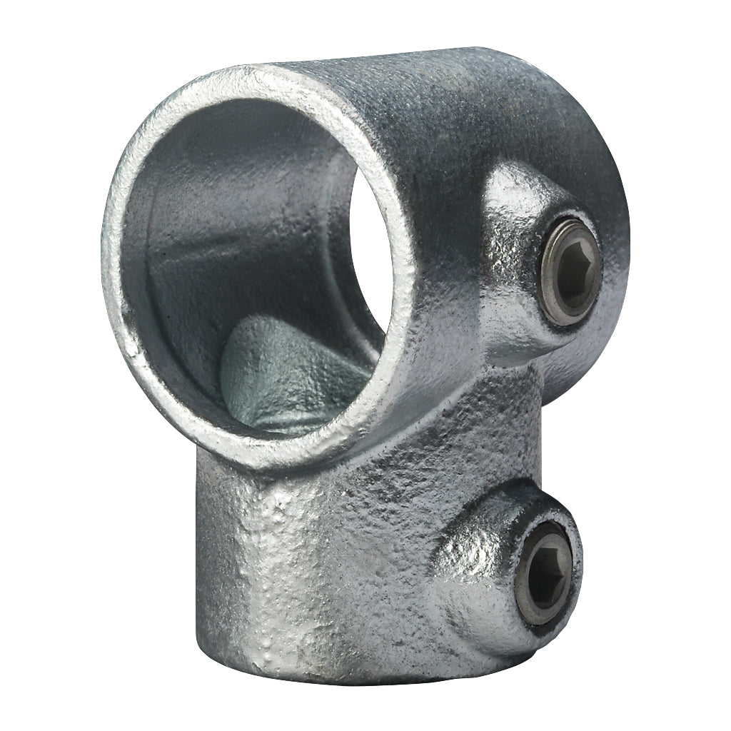 101B/C Short Tee Reducer For 33.7mm Post / 42.4mm Cross Rail