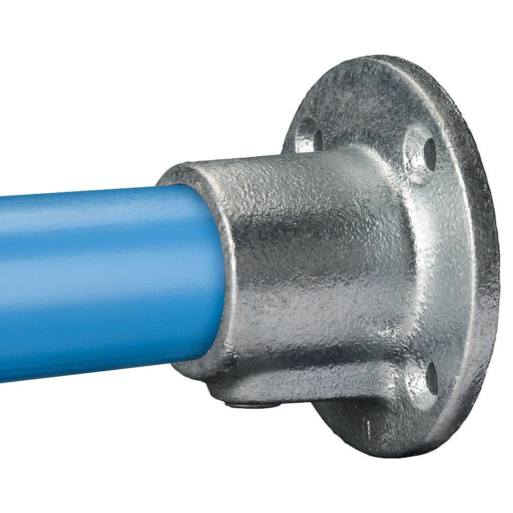 131A Wall Flange Key Clamp To Suit 26.9mm Tube