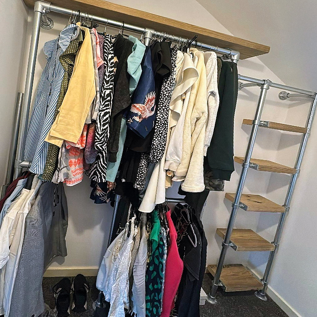 143C Side Through Handrail Wall Bracket Key Clamp To Suit 42.4mm Tube