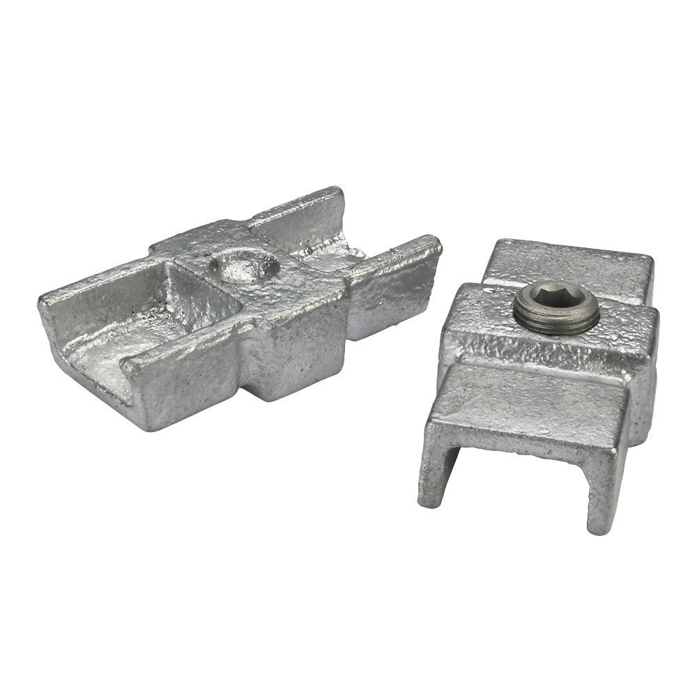 Internal Square Key Clamp Connector For 40mm Box Section