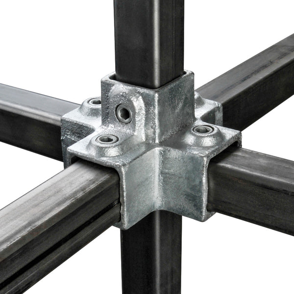 Centre Cross Square Key Clamp For 40mm Box Section
