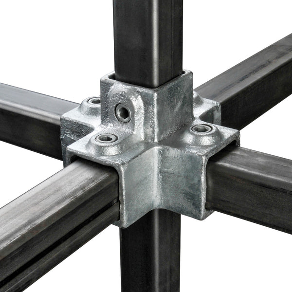 Centre Cross Square Key Clamp For 40mm Box Section