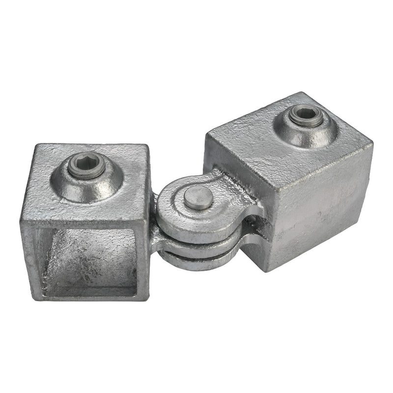 Single Swivel Square Key Clamp For 40mm Box Section