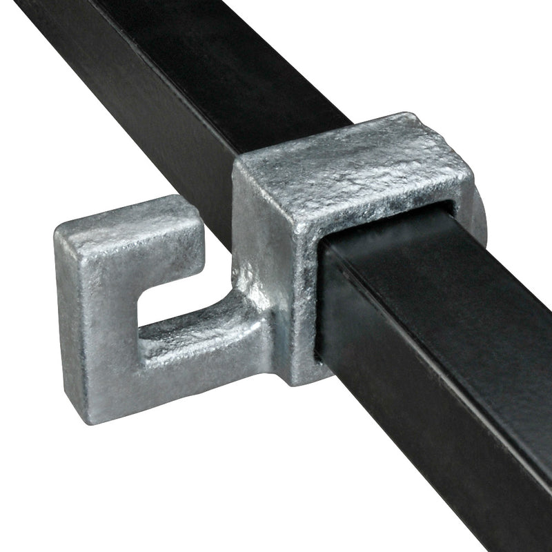 Straight Hook Square Key Clamp For 25mm Box Section
