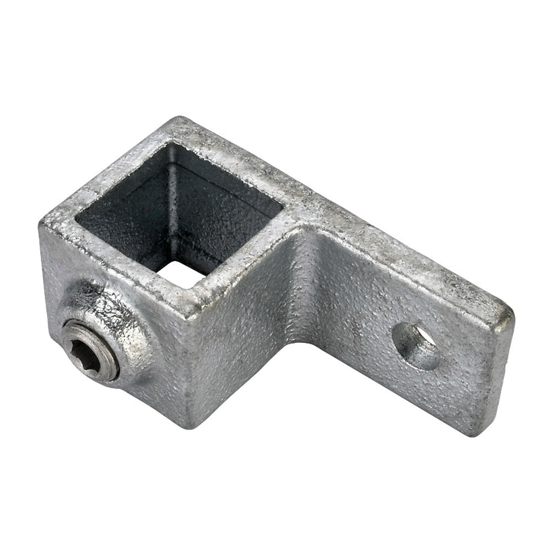 Single Lugged Bracket Square Key Clamp For 25mm Box Section