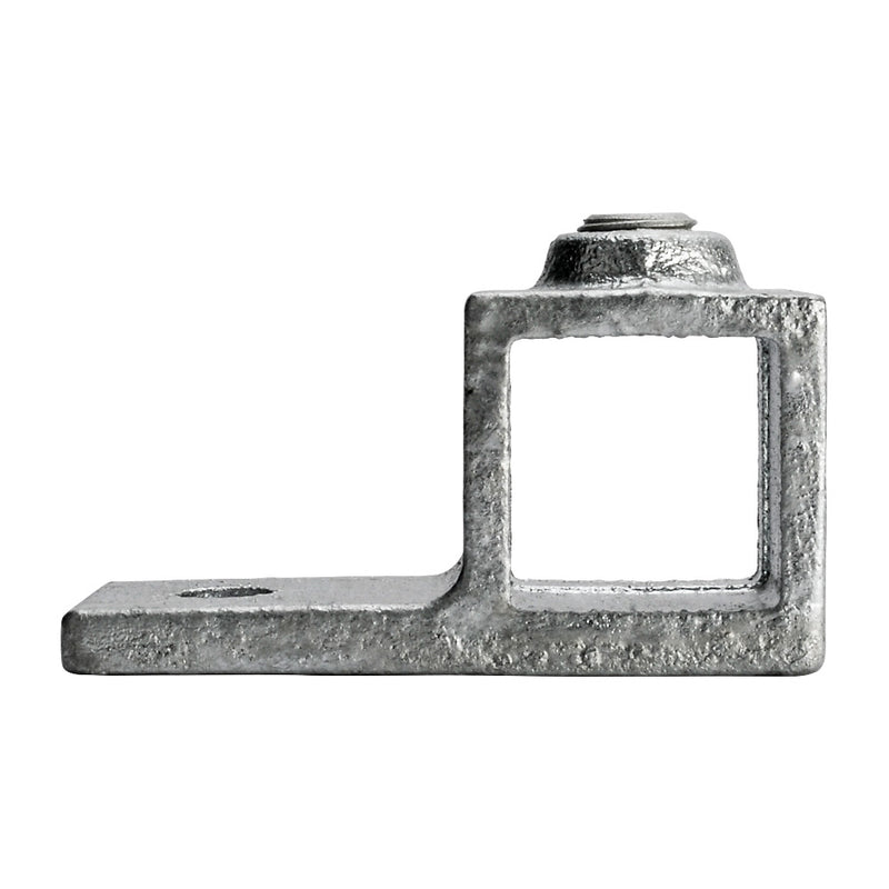 Single Lugged Bracket Square Key Clamp For 25mm Box Section