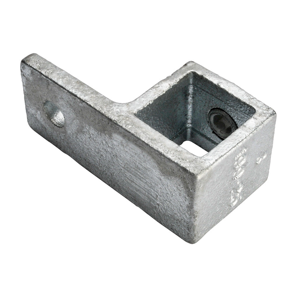 Single Lugged Bracket Square Key Clamp For 25mm Box Section