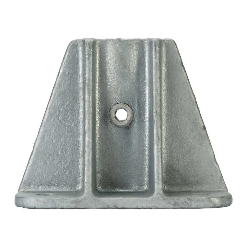 234D Heavy Duty Baseplate With 4 Fixing Holes To Suit 48.3mm Tube