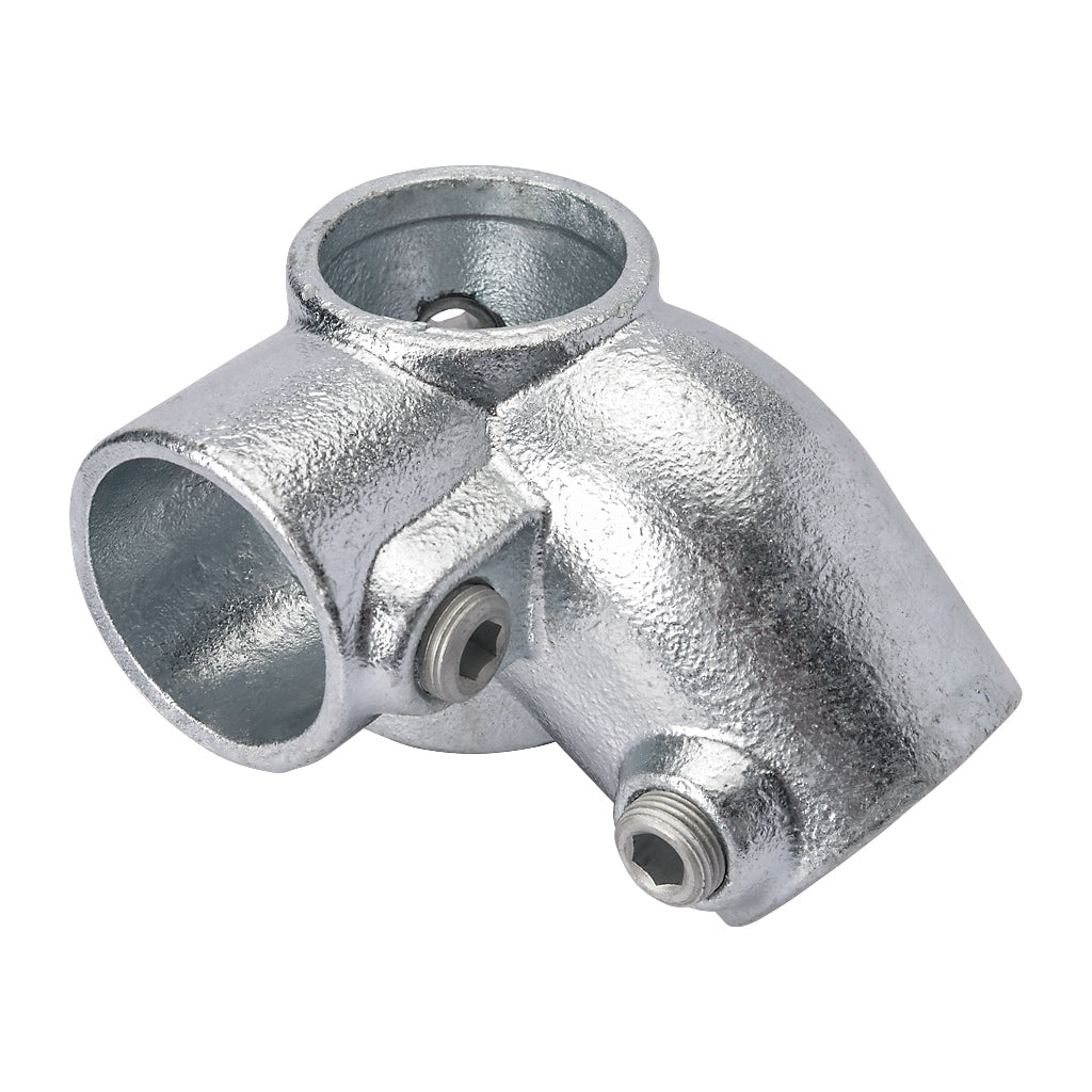 321RC Middle Right Hand Sloping Down Side Outlet Elbow 30-45° To Suit 42.4mm Tube