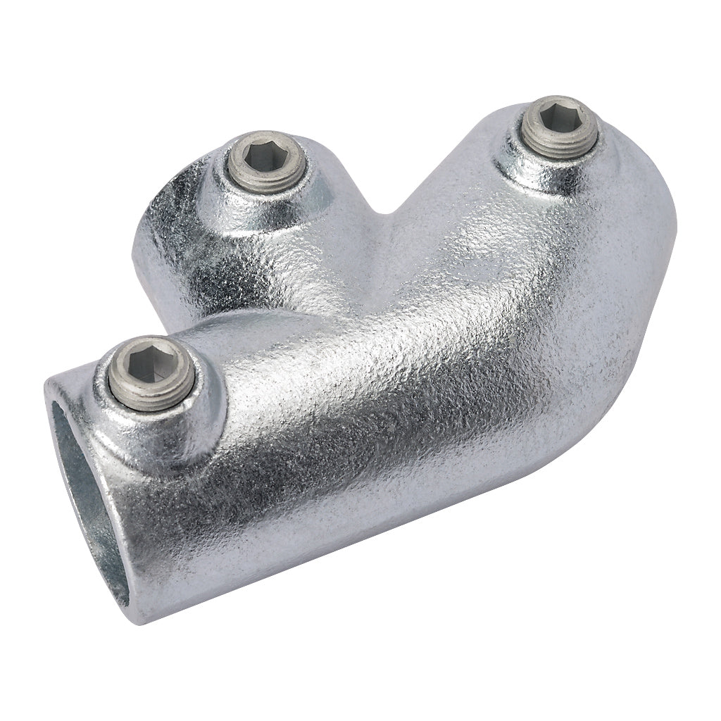 325C Sloping Downward Tee 30-45° To Suit 42.4mm Tube