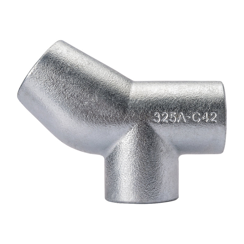 325AC Sloping Up Tee 30-45° To Suit 42.4mm Tube