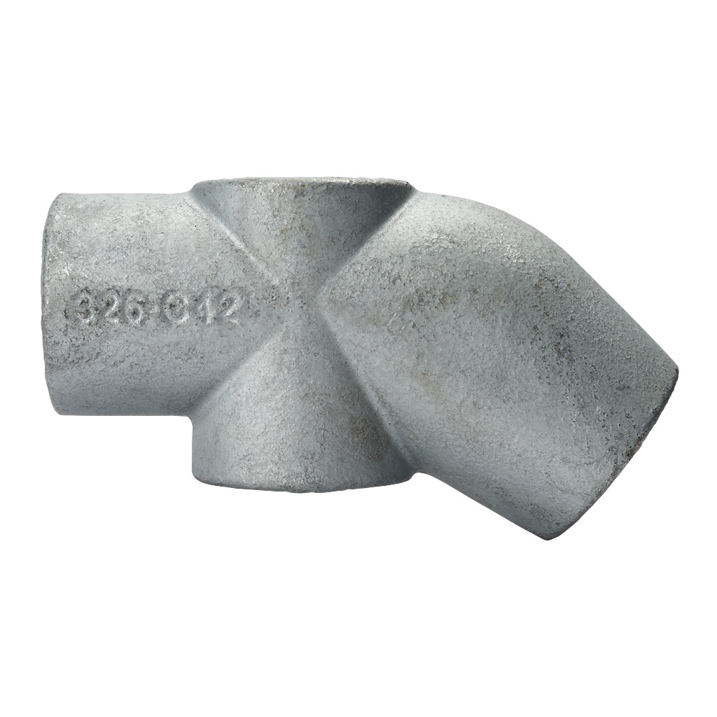 326C Sloping Down Or Up Cross Piece 30-45° To Suit 42.4mm Tube