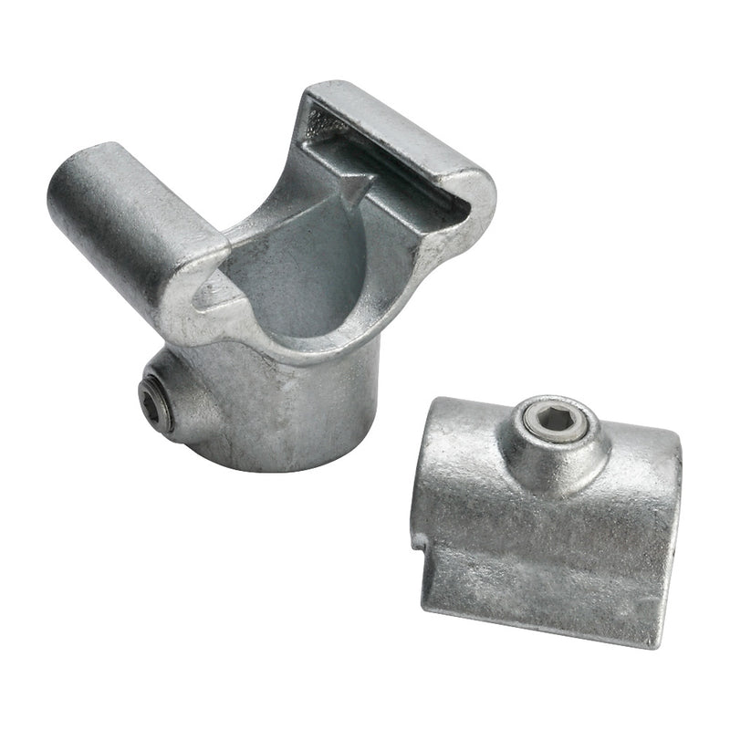 A101C Add On Short Tee Key Clamp To Suit 42.4mm Tube