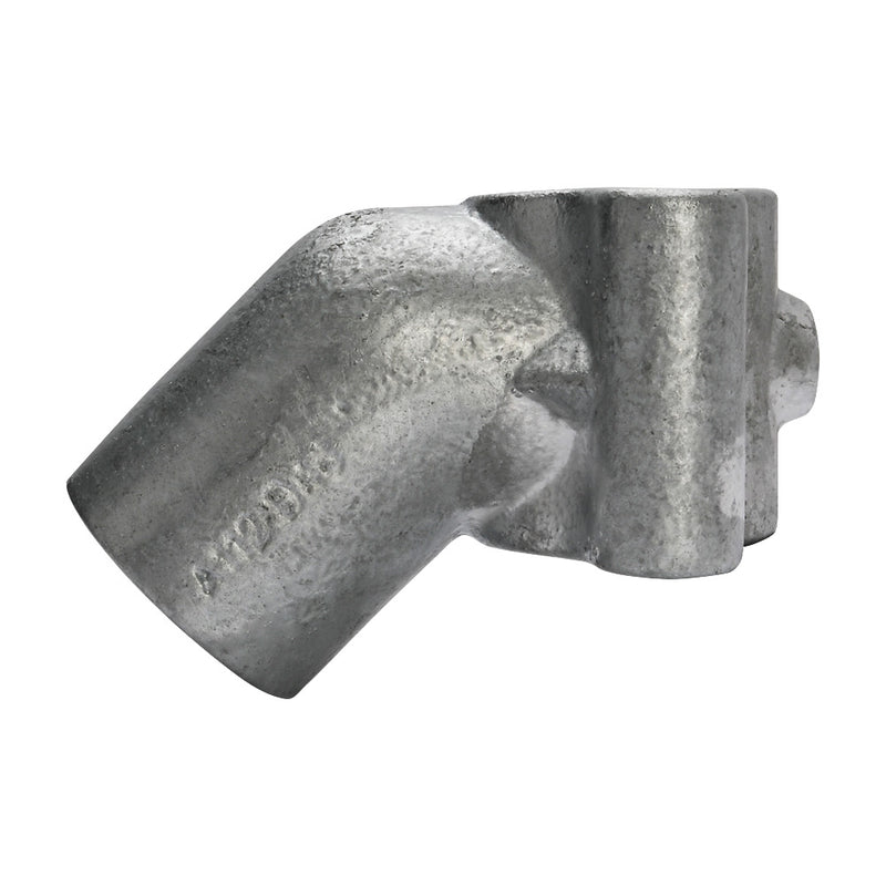 A112D Add On 45° Short Tee Key Clamp To Suit 48.3mm Tube