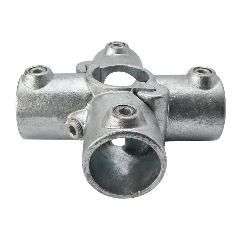 A158D Add On 4 Way Cross Key Clamp To Suit 48.3mm Tube