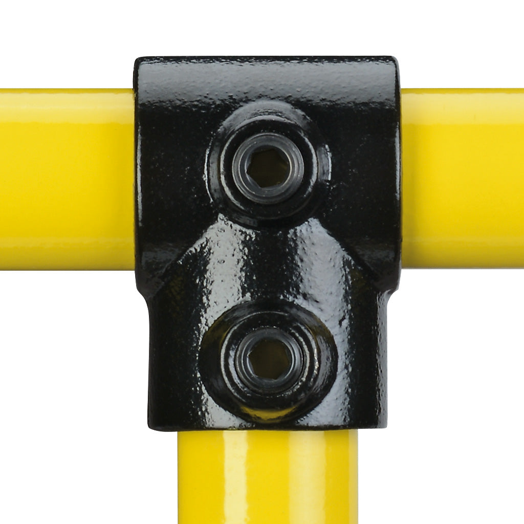 Tee Key E101B Short Tee Key Clamp To Suit 33.7mm Tube With Black Electrophoret
