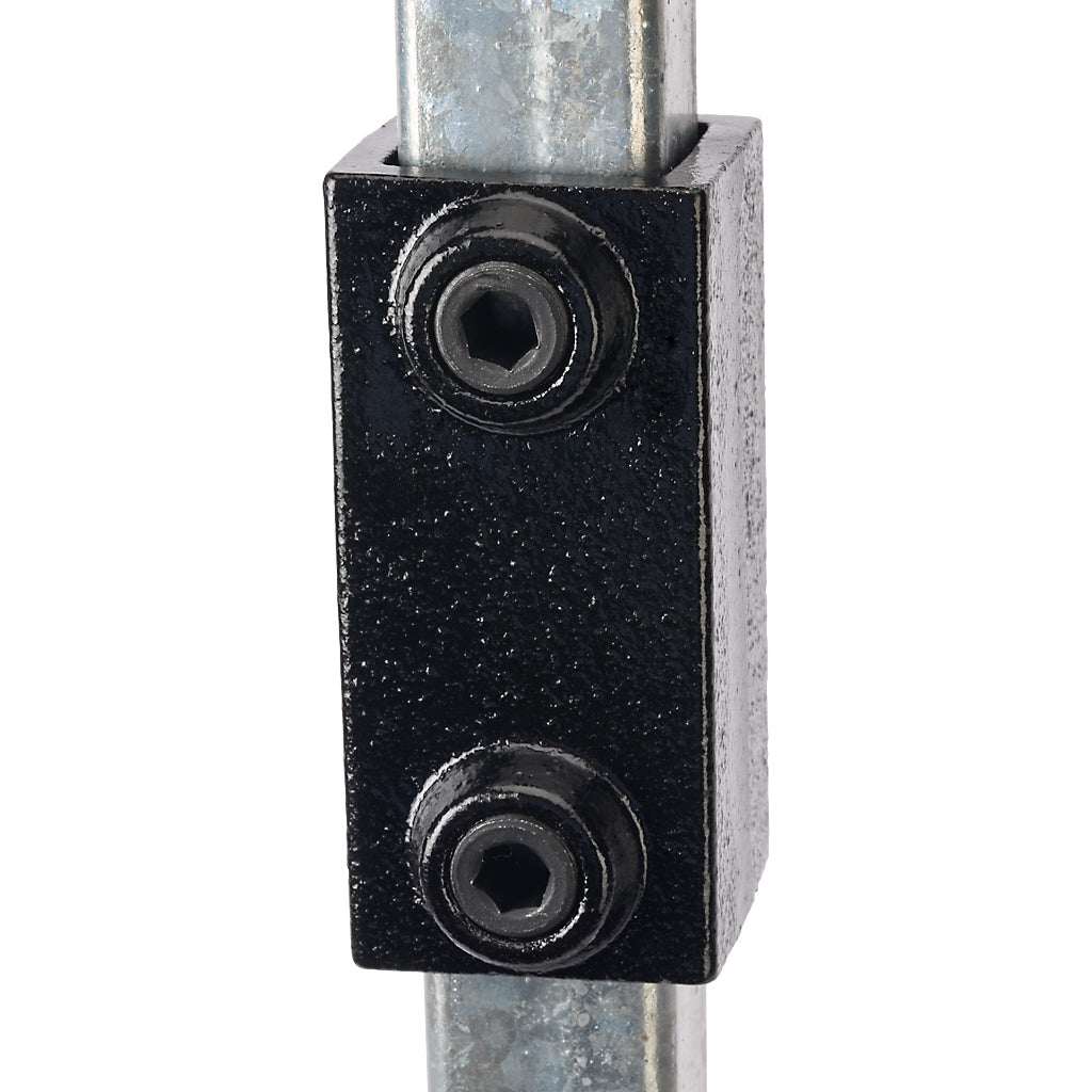 External Connector 25mm Square Key Clamp Black Electrophoretic Finish