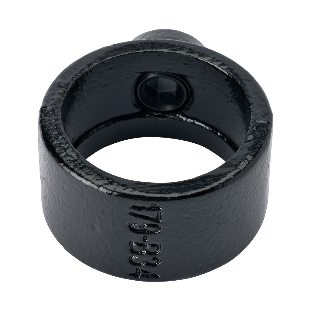 E179A Slide Over Locking Ring Key Clamp To Suit 26.9mm Tube With Black Electrophoretic Finish