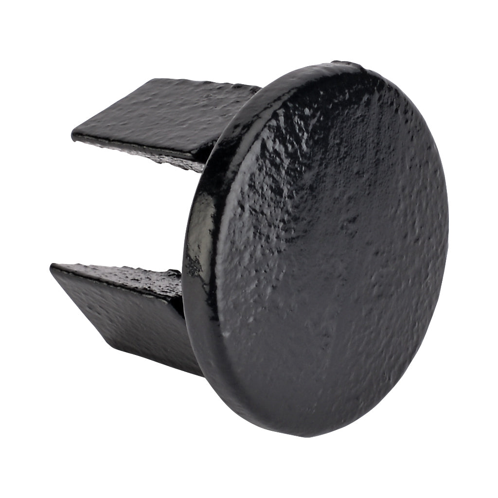 E184A Metal End Cap Key Clamp To Suit 26.9mm Tube With Black Electrophoretic Finish