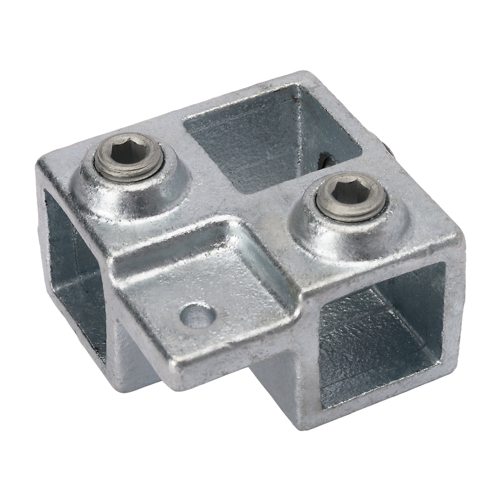 3 Way Mid Shelf Corner For 25mm Box Section
