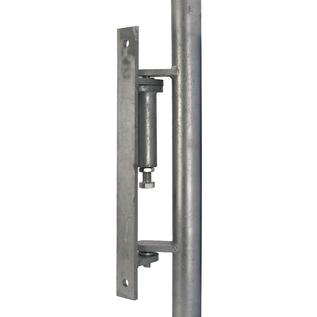 Retrofit Key Clamp Half Height Self Closing Gate 48.3mm Tube To Flat