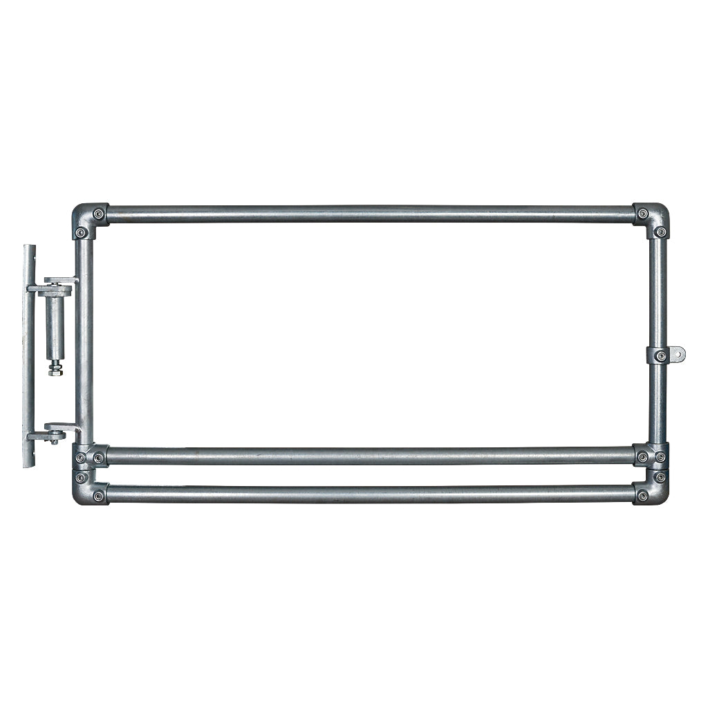 Retrofit Key Clamp Half Height Self Closing Gate 33.7mm Tube To Tube