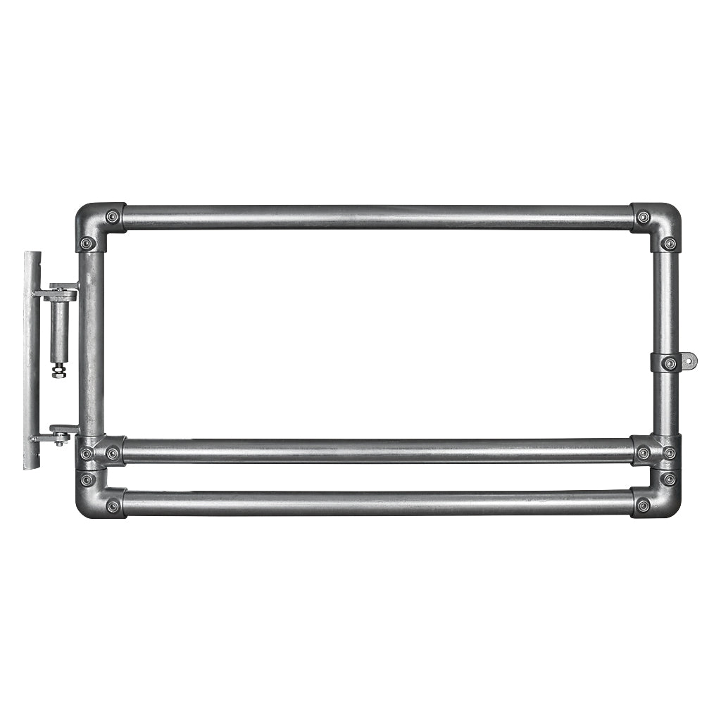 Retrofit Key Clamp Half Height Self Closing Gate 48.3mm Tube To Tube