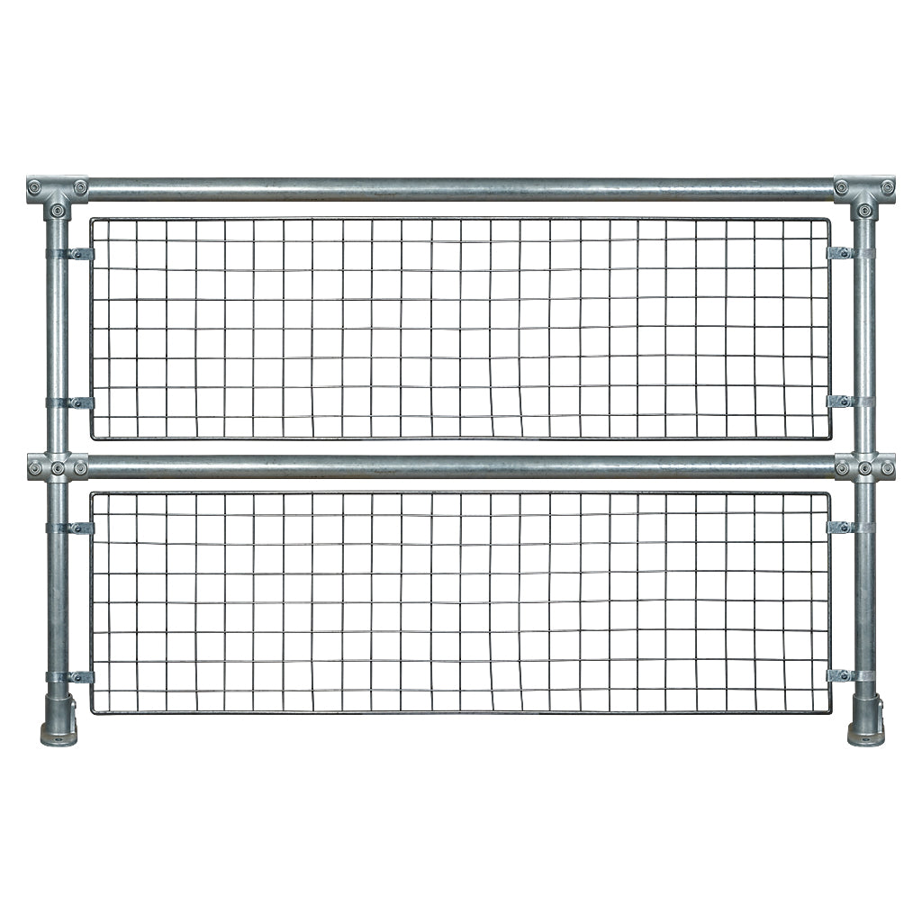 Galvanised Welded Mesh Infill Panel 1400mm x 420mm