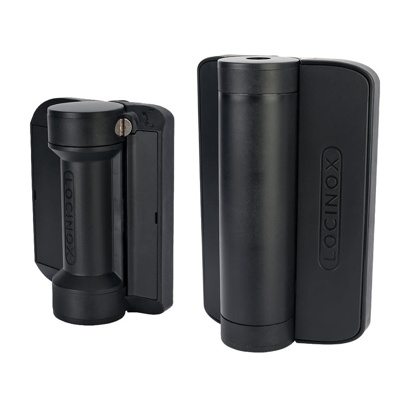 Locinox CARACAL Hydraulic 180° Gate Closer And Hinge Black
