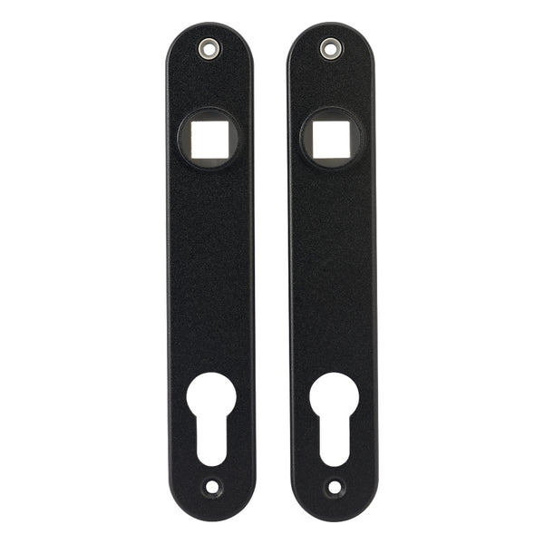 Locinox 3020-HYB-ALU Black Cover Shield For Insert Locks