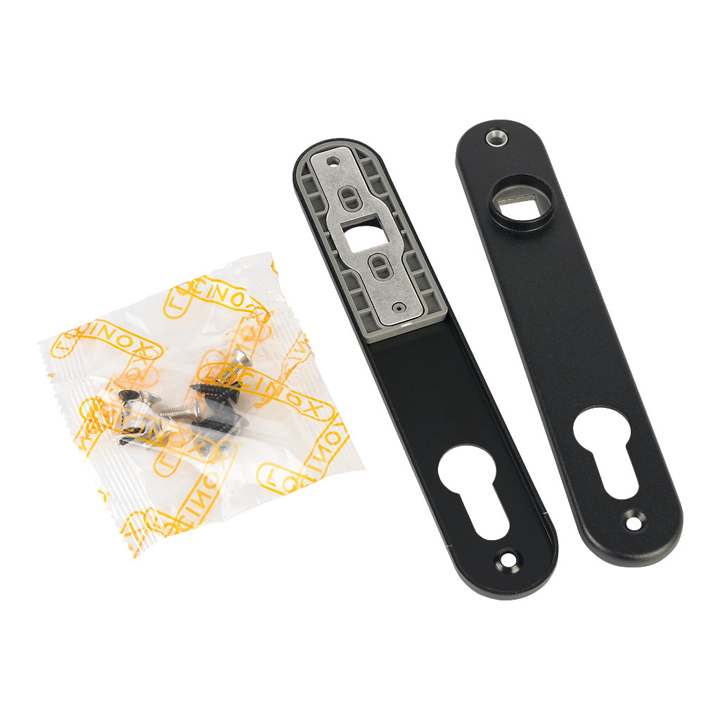 Locinox 3020-HYB-ALU Black Cover Shield For Insert Locks
