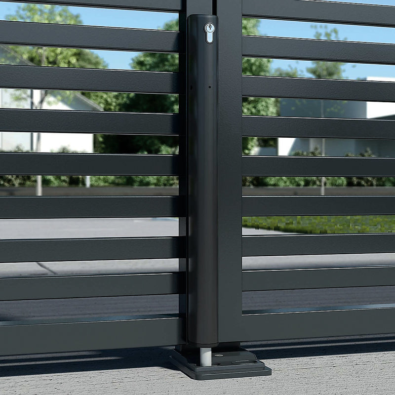 LOCEDBB Locinox Electradrop Motorised Electrical Dropbolt Black