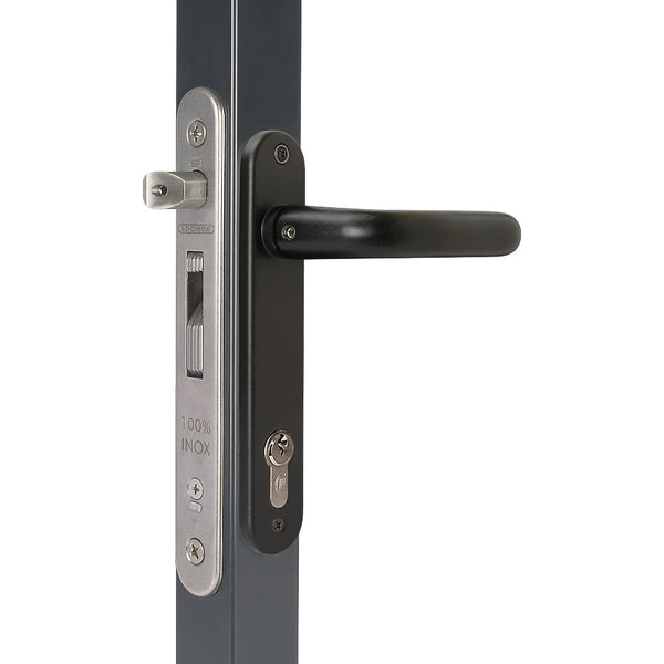 Locinox Fortylock Insert Kit Black To Suit 40mm Box Section