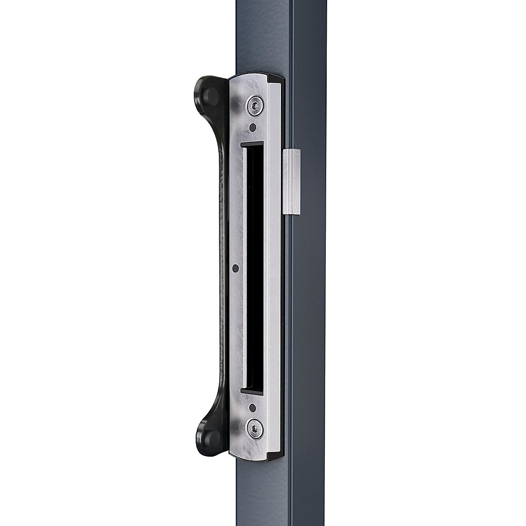 Locinox SFKM QF Black Stainless Steel Keep For Insert Lock To Suit 40-60mm Box Section