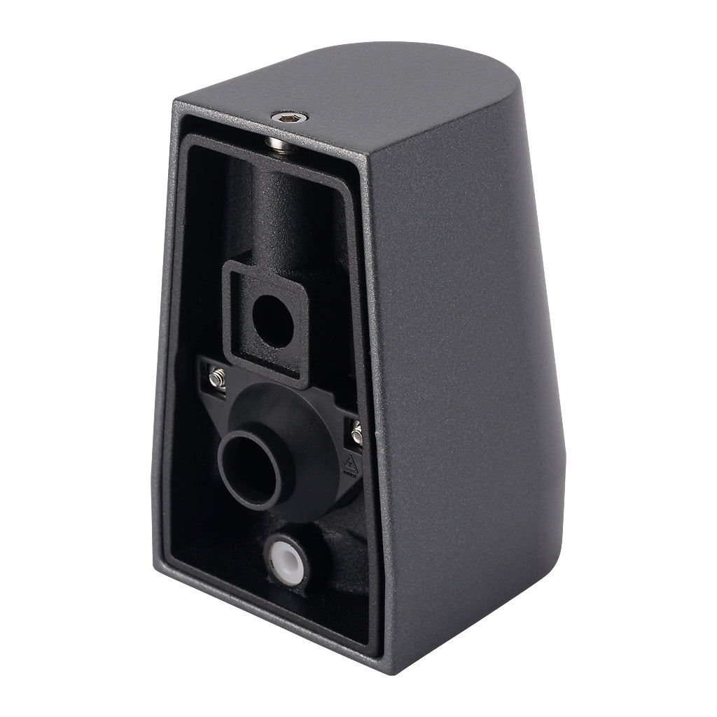 Locinox CONE55-DC Architectural Conical Wall Lighting 12-24V DC Anthracite Grey